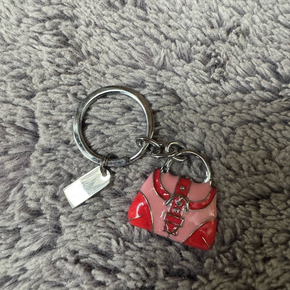 Coach Key Ring Handbag Motif NEW - Picture 2 of 7